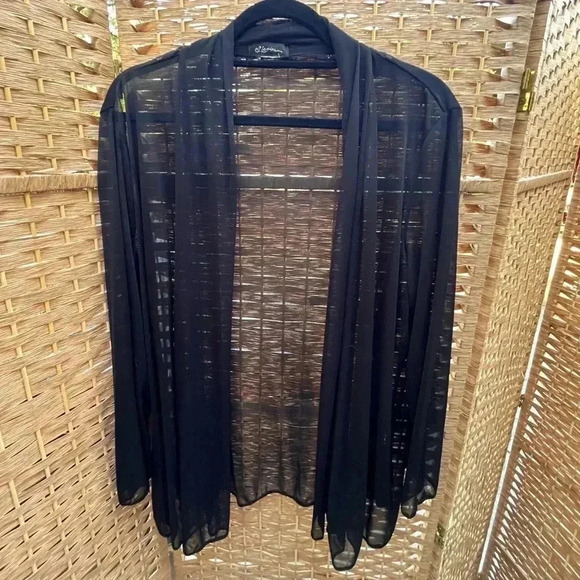S. Levine Clear Jacket - 1X - Picture 1 of 5